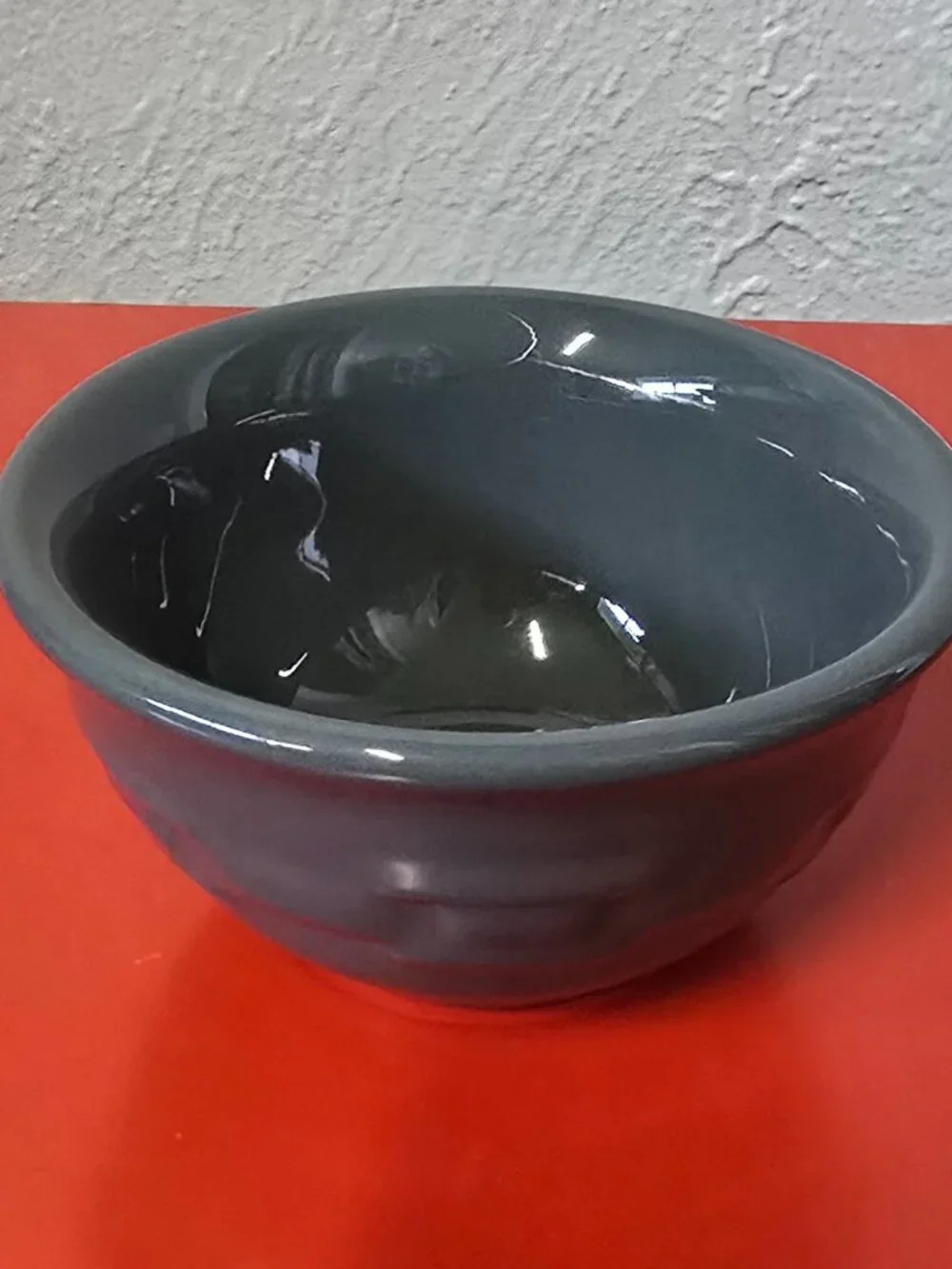 Longaberger Woven Traditions Bowl Bundle Pewter Sage Cornflower Blue Stoneware - Picture 3 of 7